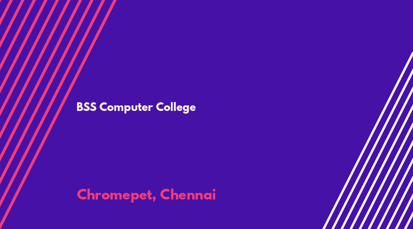 BSS Computer College in Chromepet, Chennai-600044 - Listif Chennai